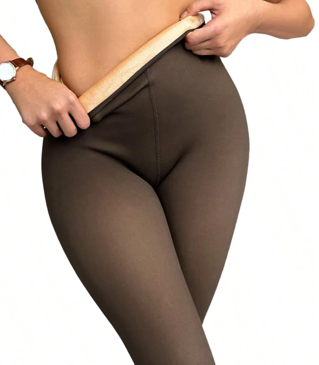 Collant Doublé Polaire Opaque