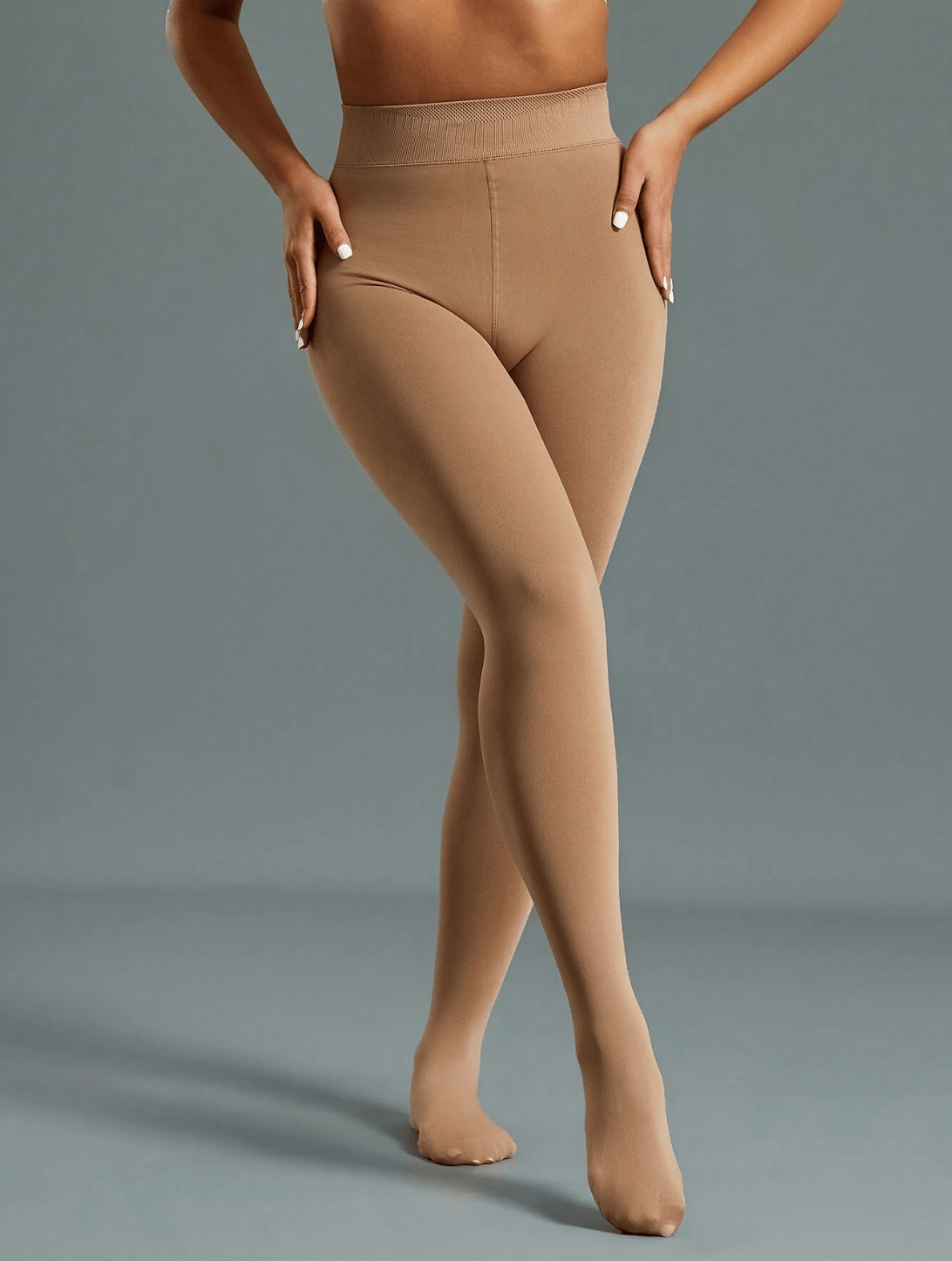 Lingeries Féminine Collant Collant Doublé Polaire Opaque