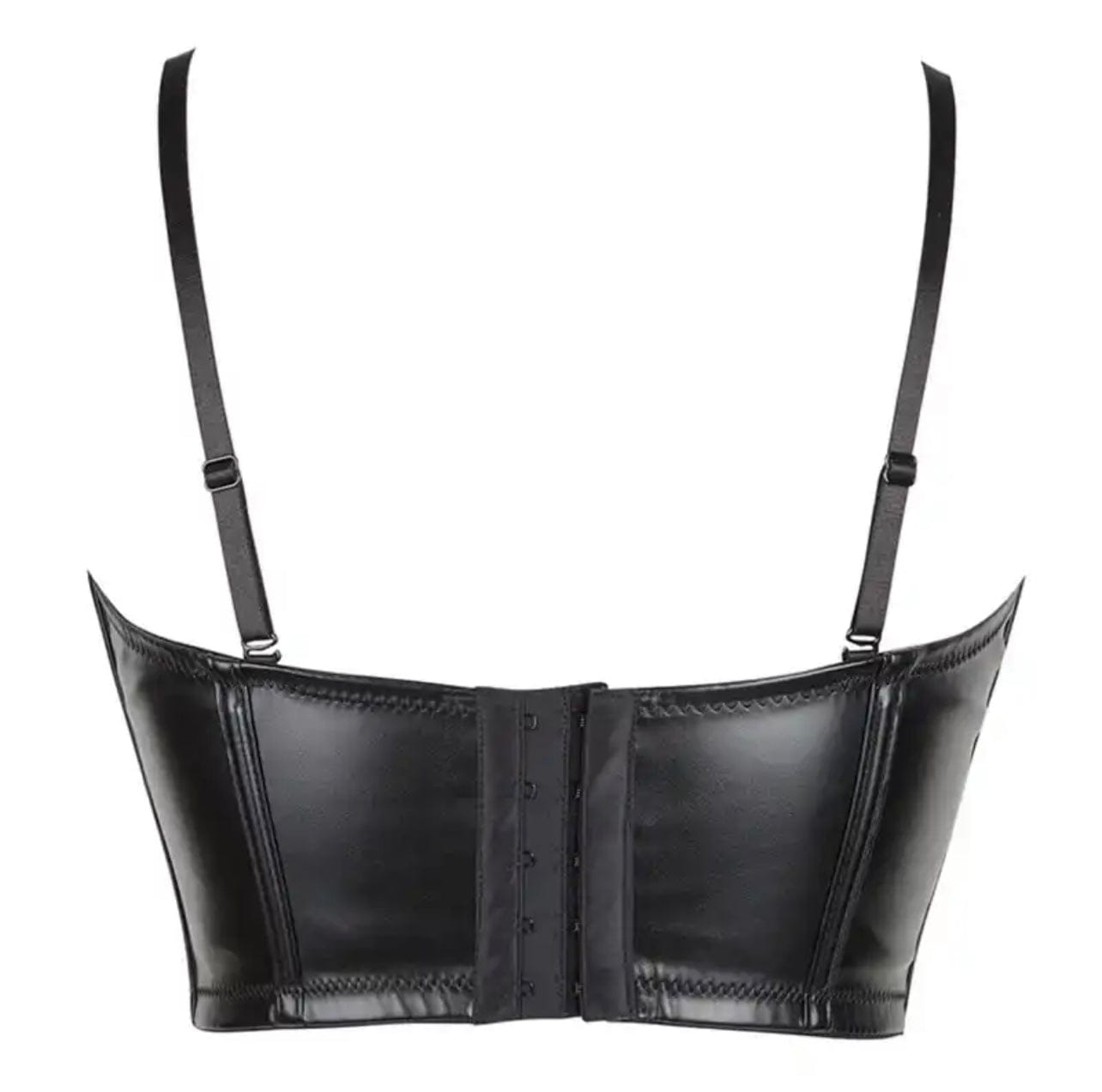 Lingeries Féminine Corset en cuir avec lacets