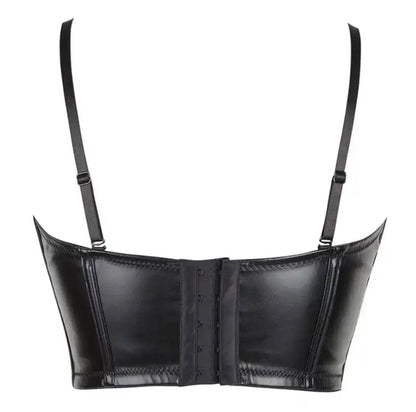 Lingeries Féminine Corset en cuir avec lacets