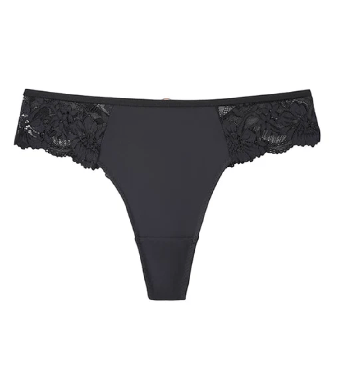 Lingeries Féminine Culotte / Tanga S / Noir Tanga Dentelle - Lace Whisper