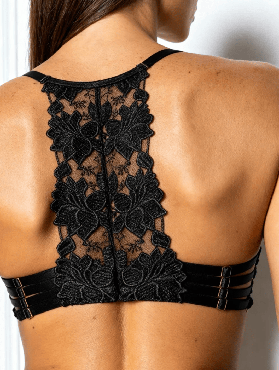 Lingeries Féminine Ensemble 2 pièces – dentelle & transparence Divine Aura – Ensemble dentelle céleste
