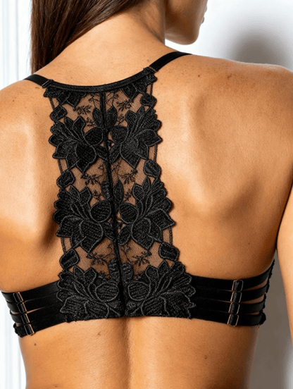 Lingeries Féminine Ensemble 2 pièces – dentelle & transparence Divine Aura – Ensemble dentelle céleste