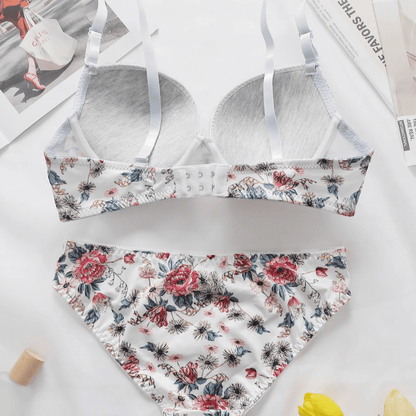 Lingeries Féminine Ensemble de Lingerie Floral