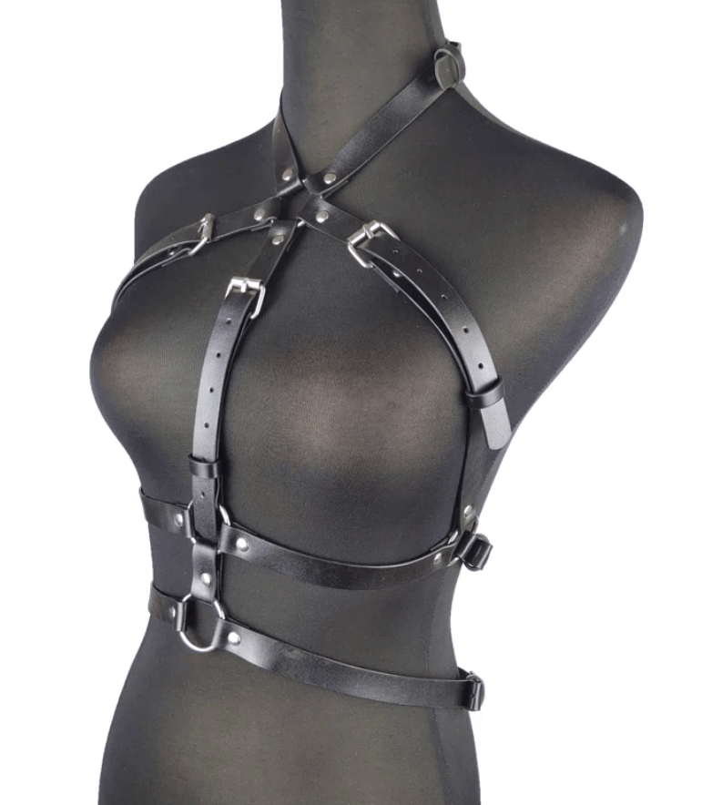 Lingeries Féminine Taille Unique Harnais en Cuir