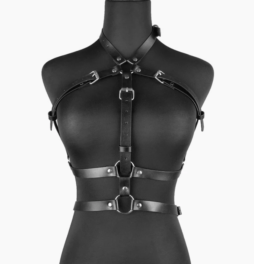 Lingeries Féminine Taille Unique Harnais en Cuir