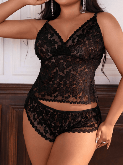 Lingeries Féminine Lingerie, Ensemble lingerie Ensemble Lingerie Dentelle Noire – Taille XS à 4XL