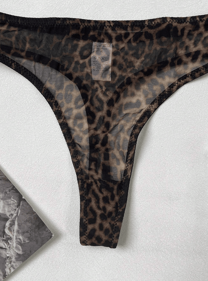 Lingeries Féminine Lingerie, Ensemble lingerie Ensemble Lingerie Léopard – Sensualité Sauvage & Élégance Féminine