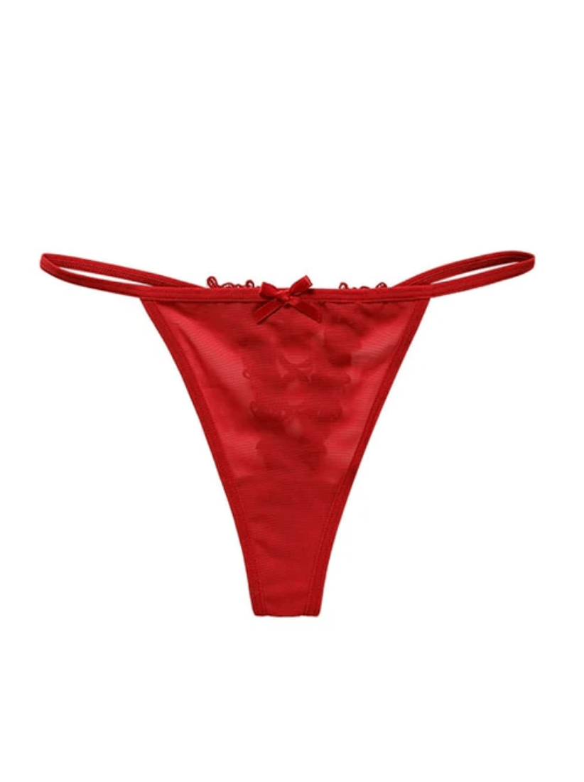 Lingeries Féminine String en dentelle String Élégance Alba